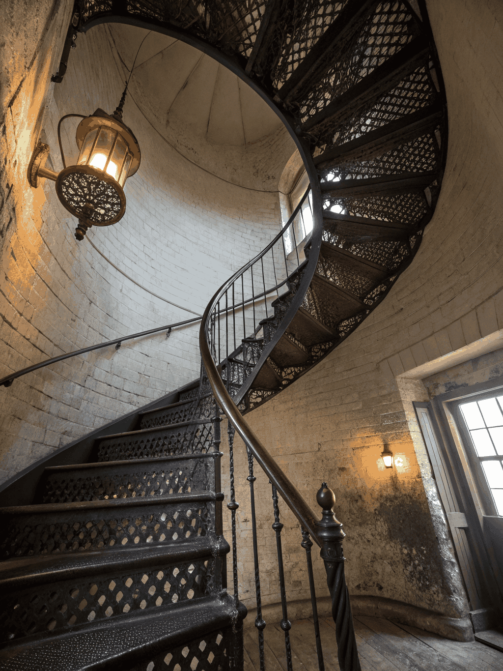 Bespoke spiral steel staircase in a London townhouse