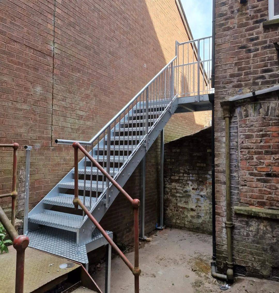 Classic Brick Fire Escape